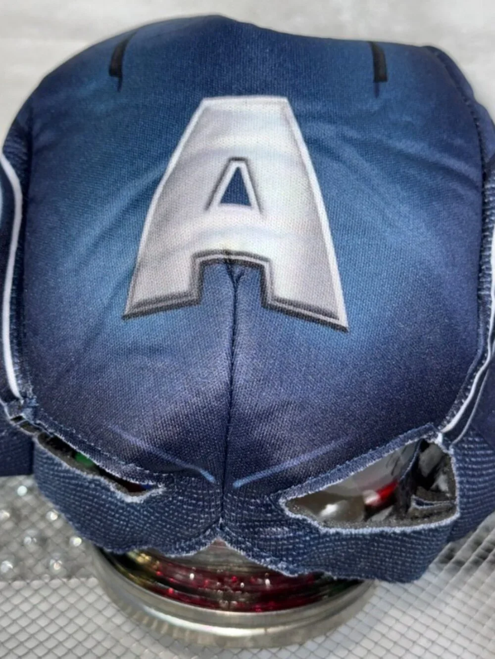 Marvel Captain America The Winter Soldier Halloween Costume Size Med 7-8